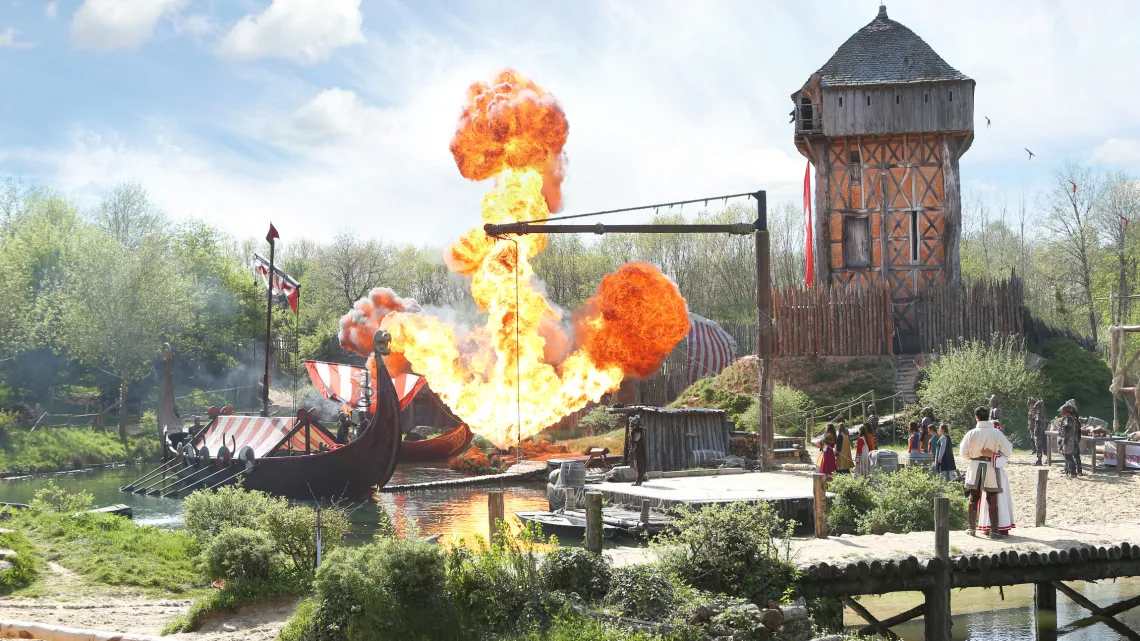Spectacle "Les Vikings" au Puy du Fou 