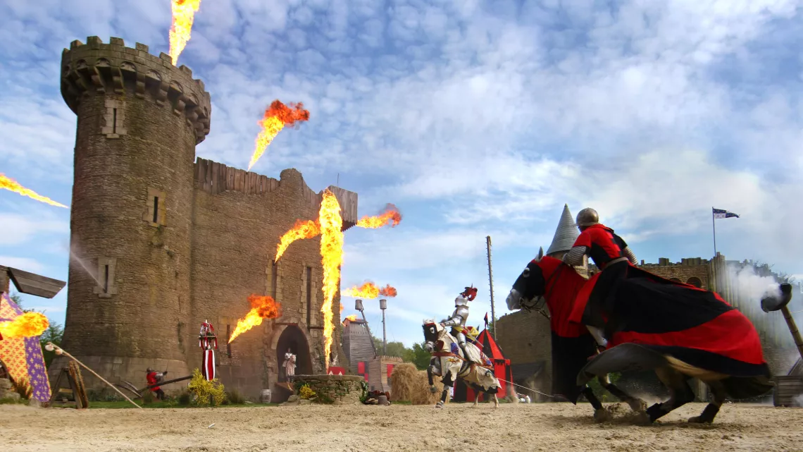 Le spectacle "Le Secret de la Lance" au Puy du Fou 