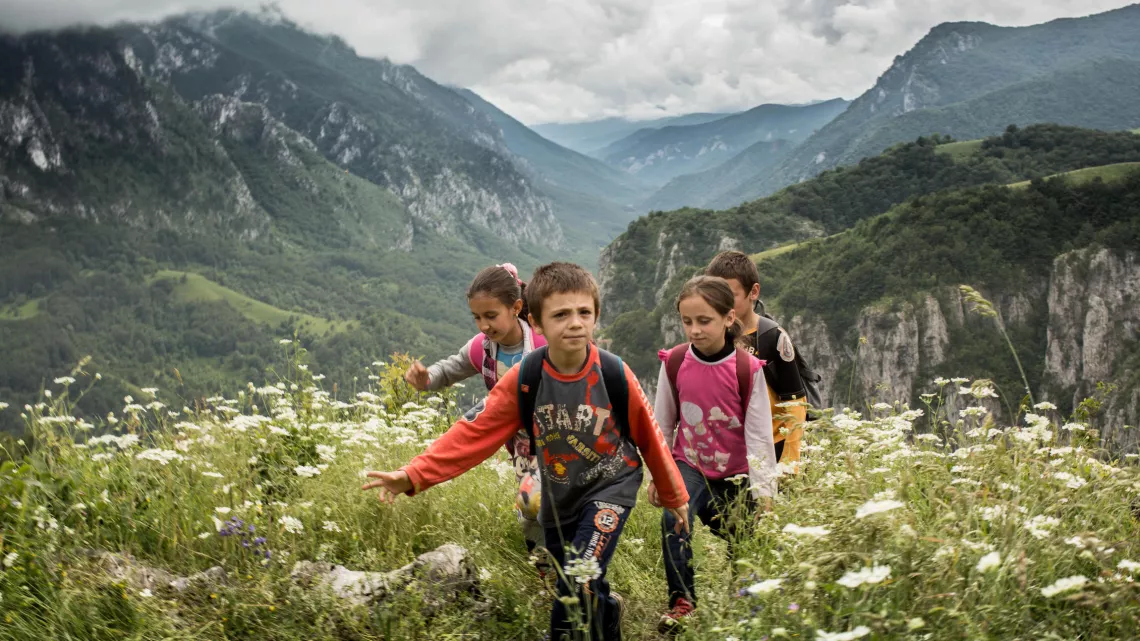 SUR LES CHEMINS DE L'ECOLE