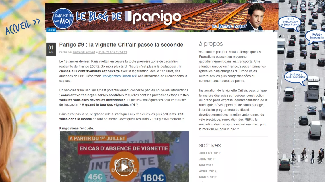Blog Parigo