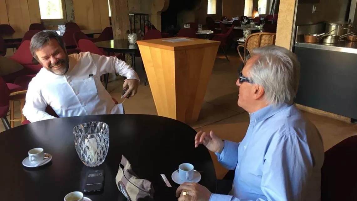 Gilbert Montagné et Michel Troisgros