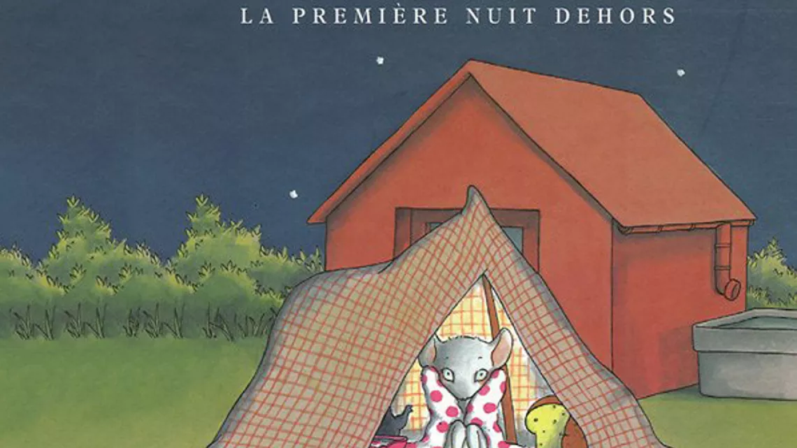 "La première nuit dehors", Audrey Poussier, L'école des loisirs