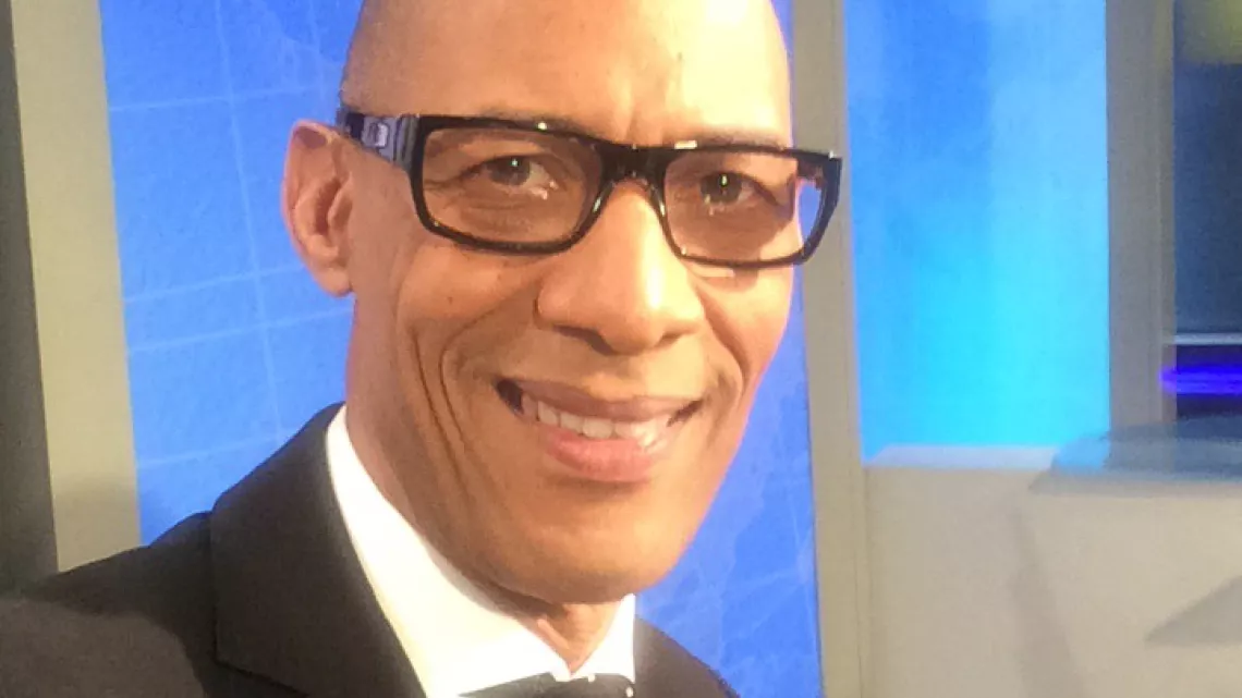 Yves Bussy, présentateur soirée Téléthon 2017