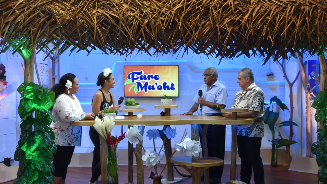 Walles et Heremoana invités de Fare Ma'ohi