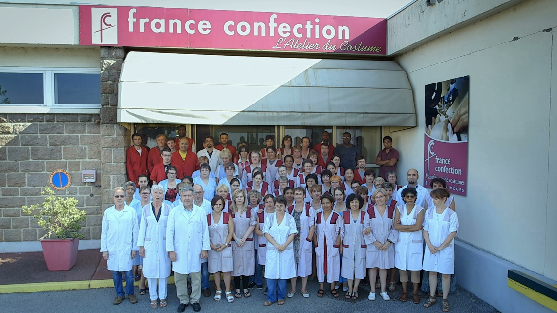 Photo de groupe France Confection