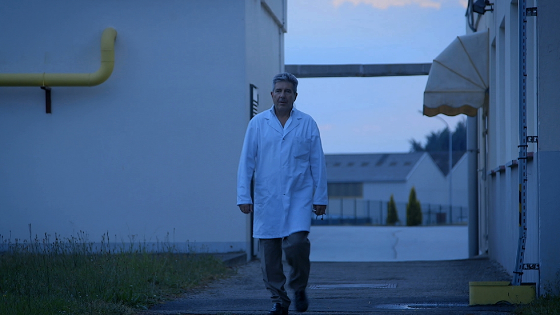 Serge Bonnefont fait son tour de l'usine chaque matin