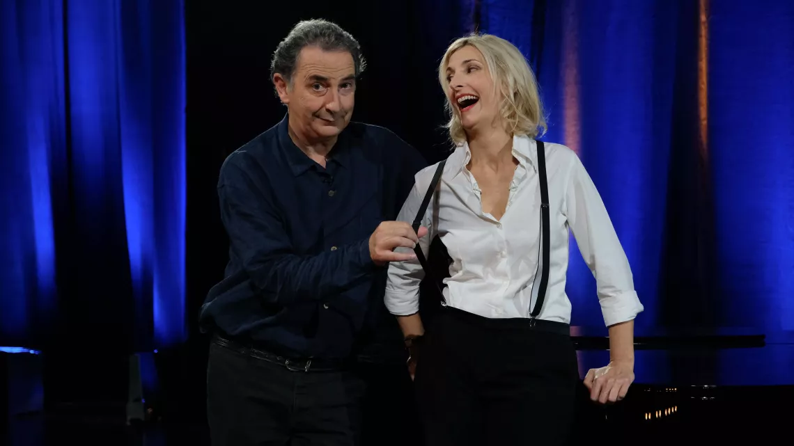 Charlotte Lipinska & François Morel ©Gilles Gustine