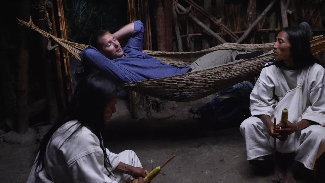 FRÉDÉRIC LOPEZ ET THOMAS PESQUET EN COLOMBIE