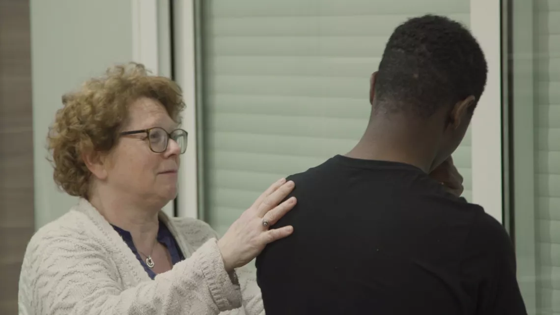 Marie-Christine et Mamadou