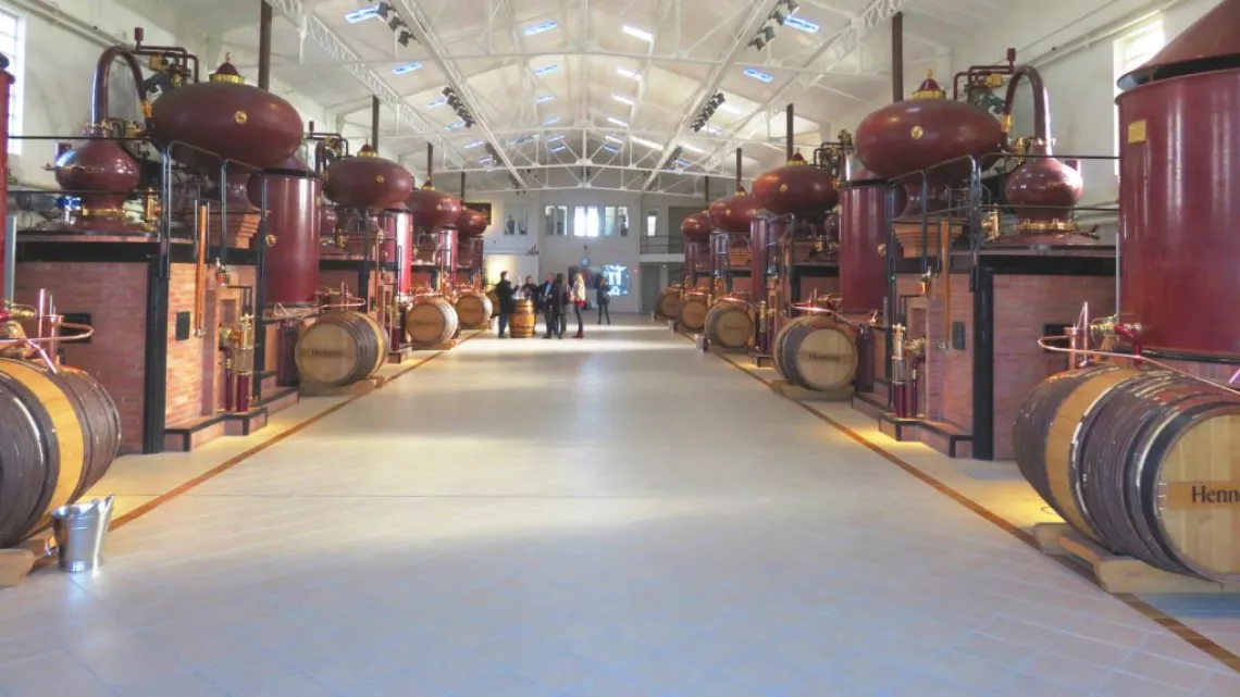 La distillerie du Peu de la Maison Hennessy 