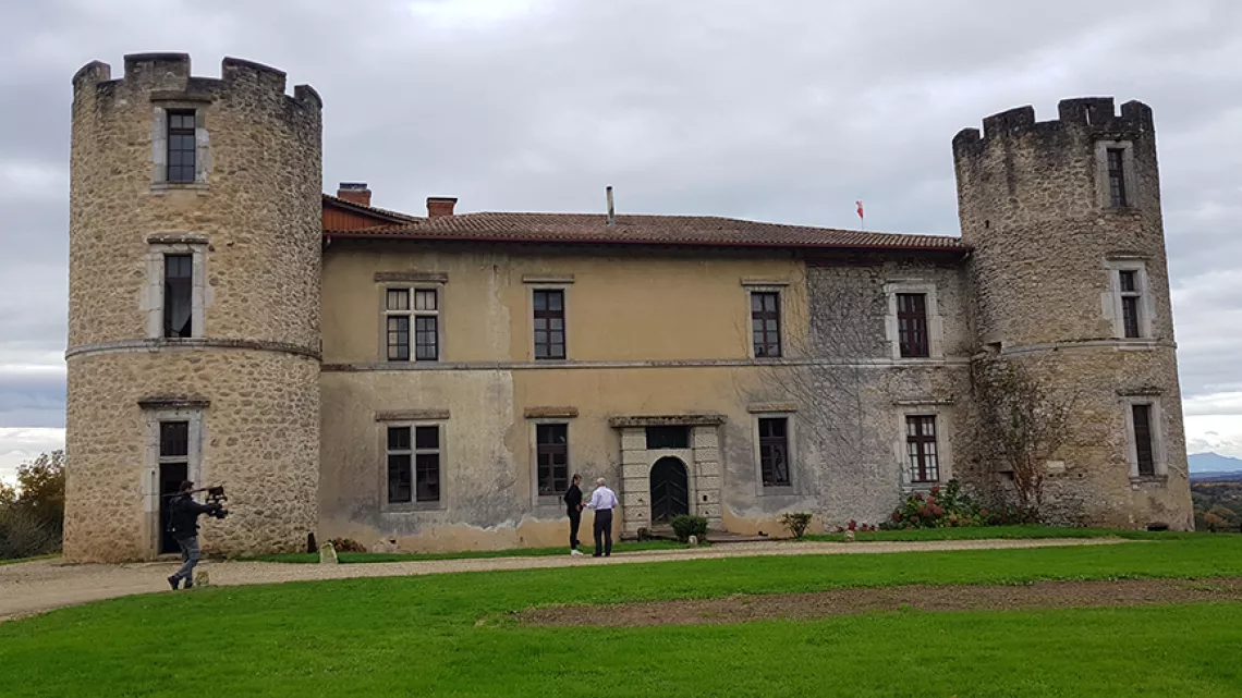 Vue d'ensemble du château