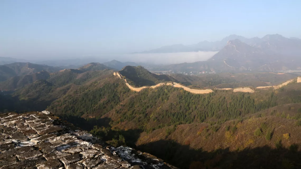 L'HISTOIRE DE LA GRANDE MURAILLE DE CHINE