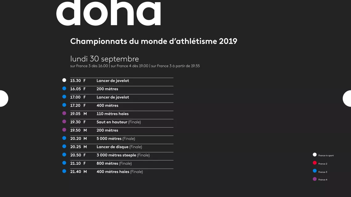 PROGRAMMATION FRANCE TÉLÉVISIONS
