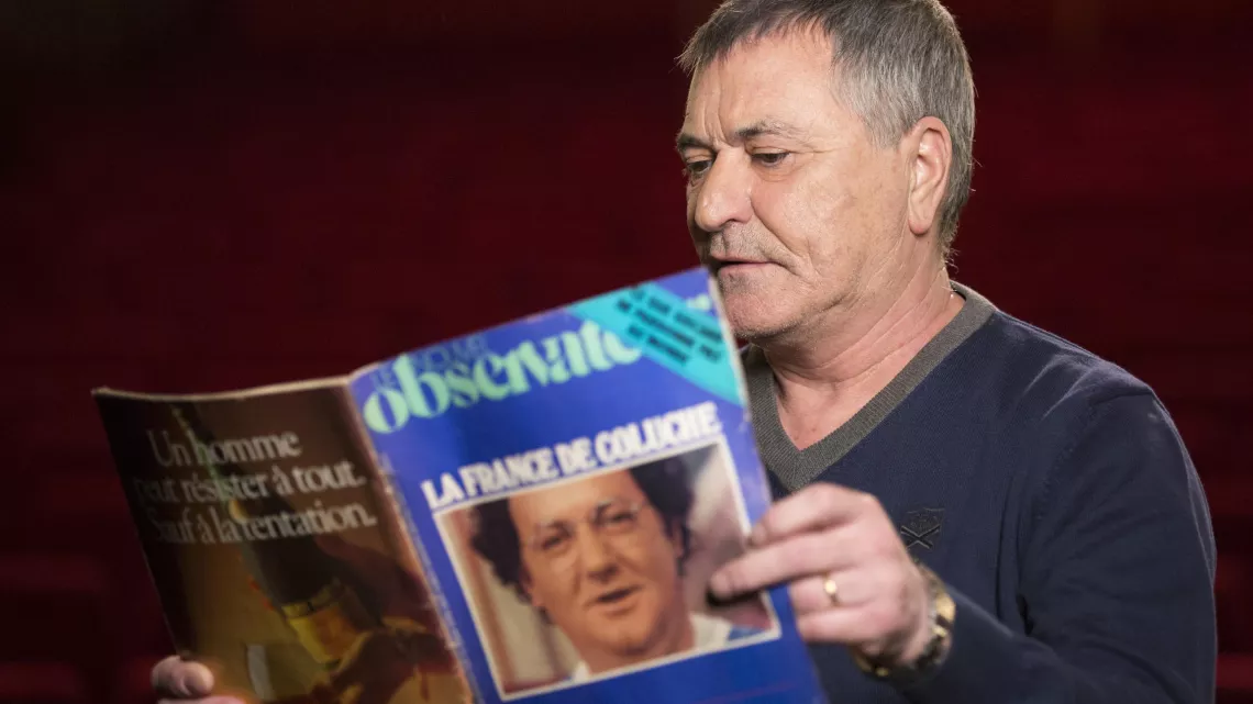 COLUCHE, LE BOUFFON DEVENU ROI