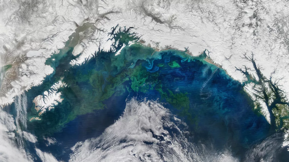 LA TERRE VUE DE L'ESPACE