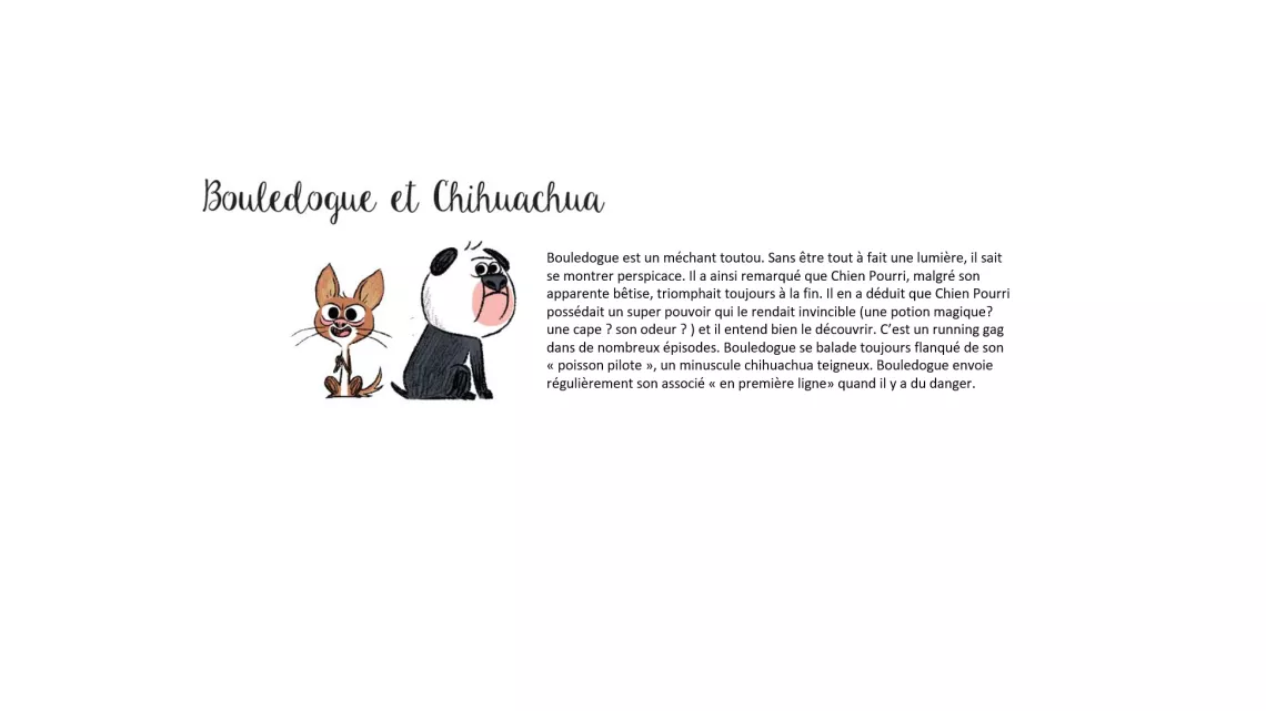 Bouledogue et Chihuachua