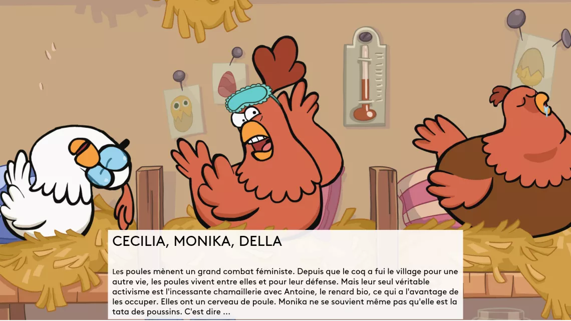 Les poules