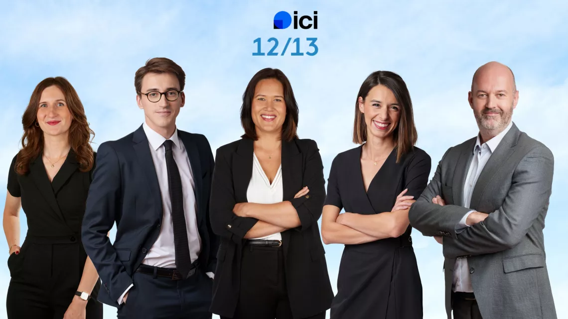 12/13 France 3 Champagne-Ardenne présenté par Mélanie Cousin, Clément Pravaz, Kelly Laffin, Layla Landry et Maxime Meyer