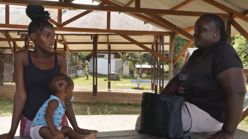 chemins de maternité en guyane