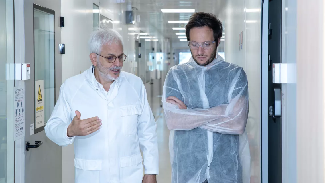 DP Telethon 2023 Visite Vianney au Genethon