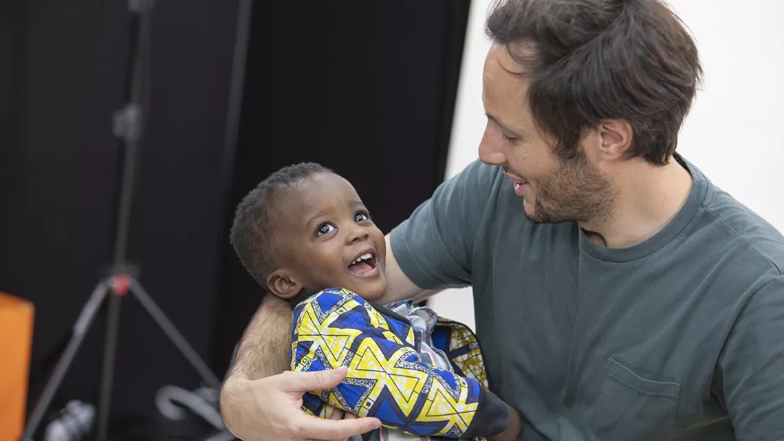 DP Telethon 2023 visite Vianney au Genethon