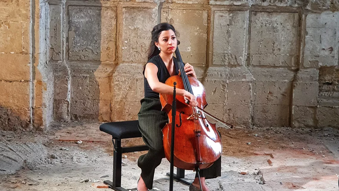 Astrig Siranossian à l'abbaye du Ronceray