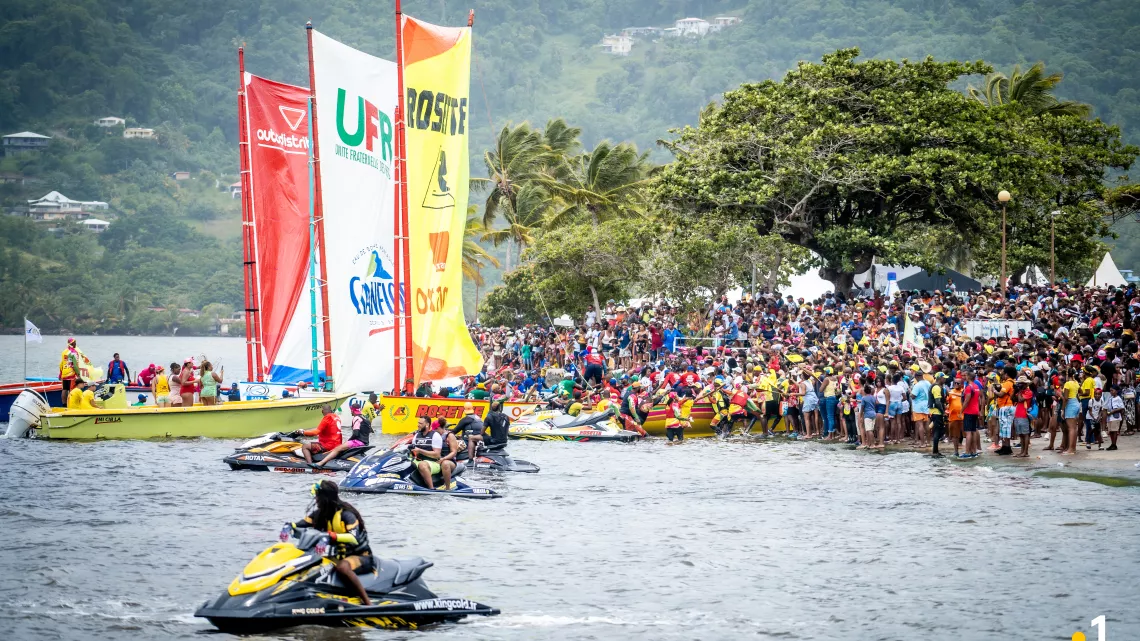 Tour de Martinique des yoles rondes 2023