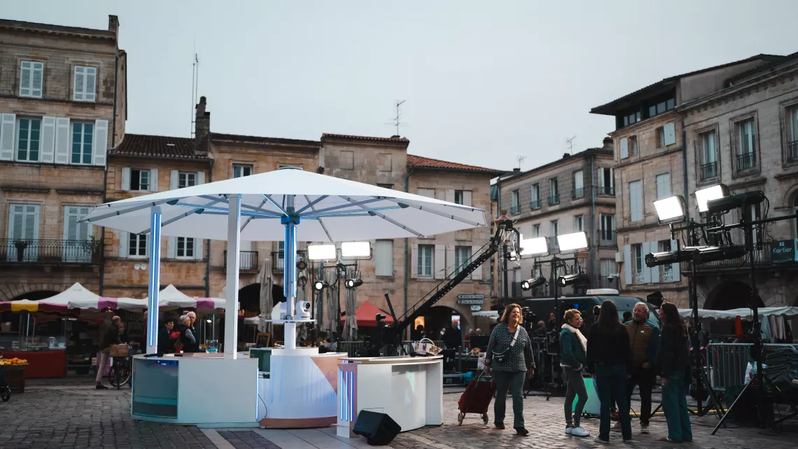 Libourne - Place du marché