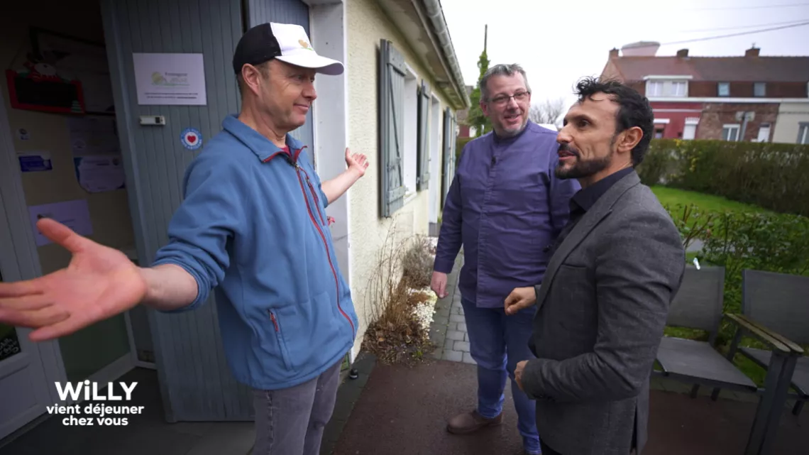 Willy vient déjeuner chez vous à Méteren