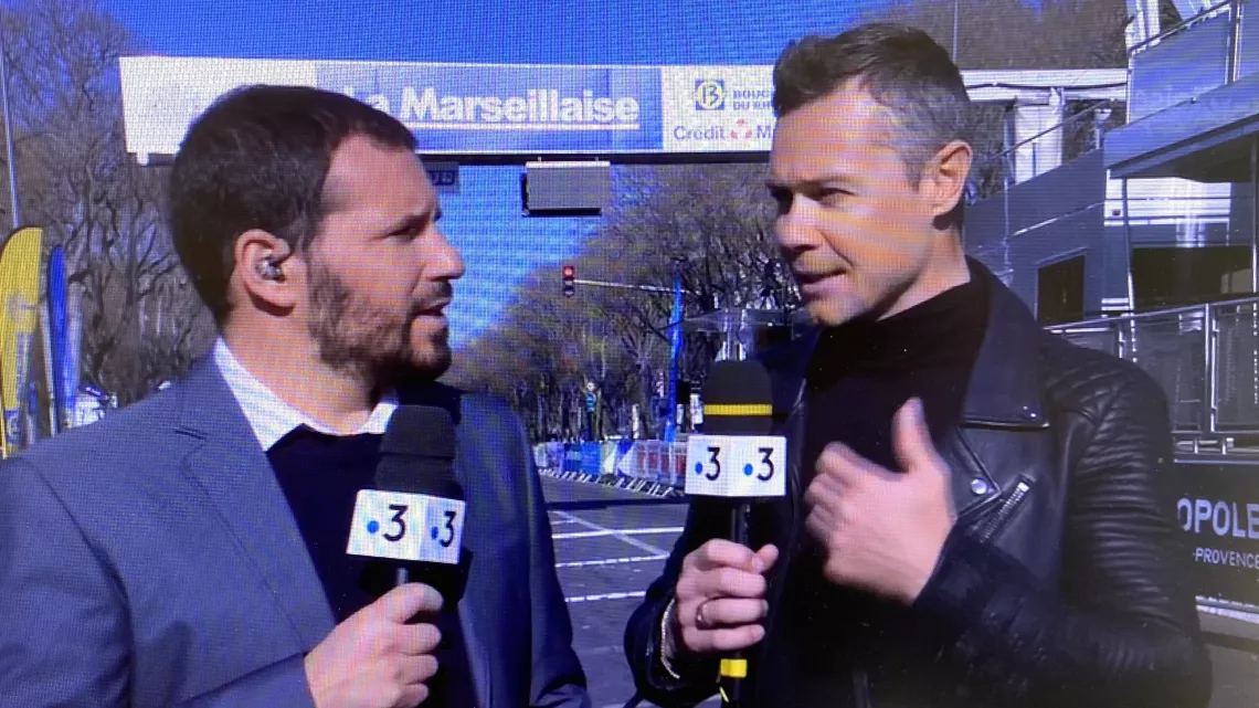 Présentateur et consultant Grand Prix cycliste de Marseille