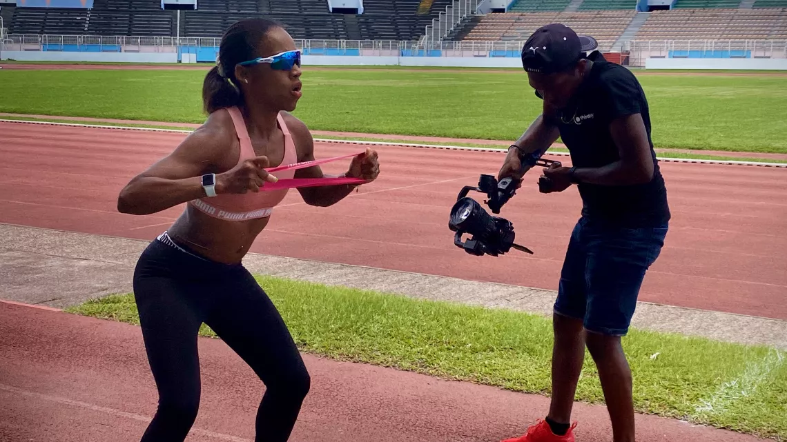 Ziétaj' avec Mandy François-Élie