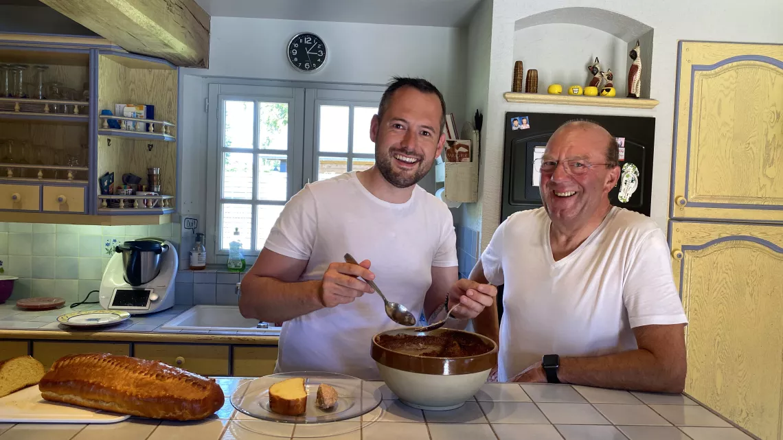 Philippe et David Gallienne