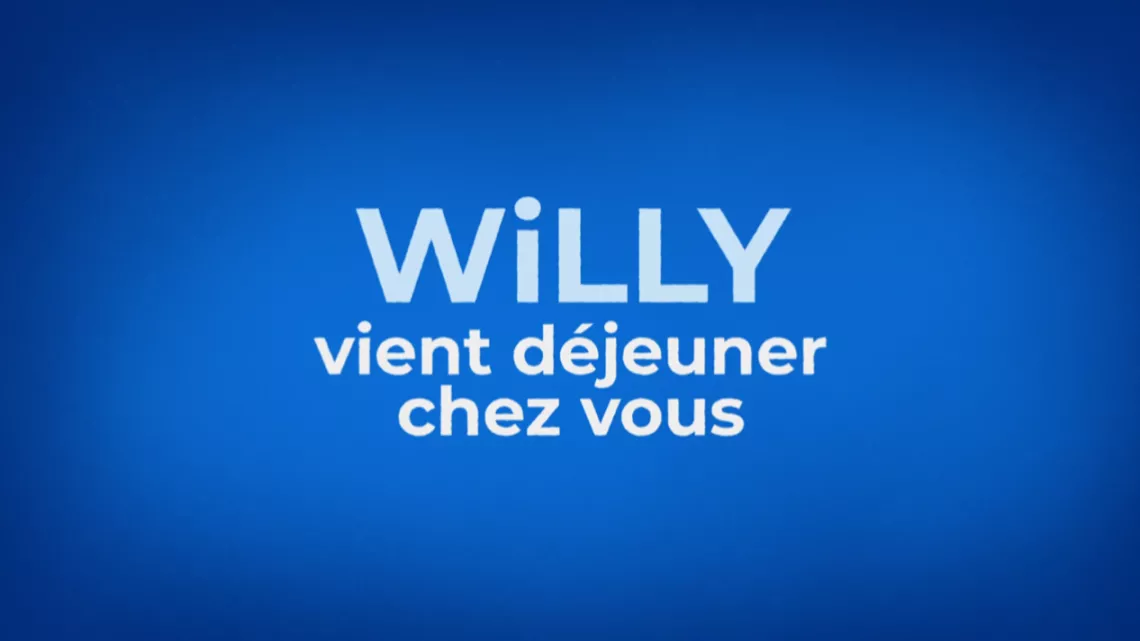 Willy vient déjeuner chez vous logo