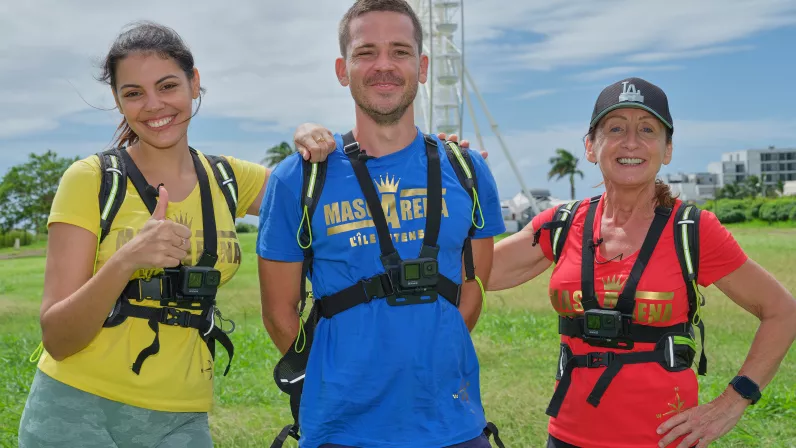 MASCARENA, L’ILE INTENSE Le 1er jeu d’aventure 100% réunionnais 3 candidats, 1 gagnant 1 objectif, venir en aide à des associations caritatives  1 décor naturel, l’Ile Intense  Chaque émission se déroulera dans une commune différente de l’île, emmenée par le Game Master, Tony Boyer