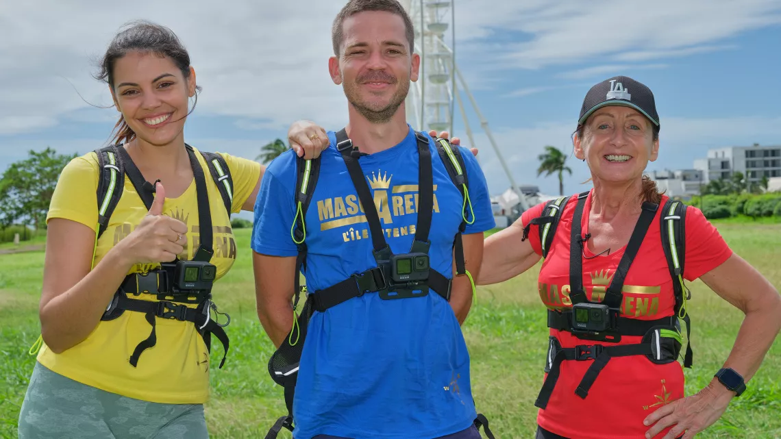 MASCARENA, L’ILE INTENSE Le 1er jeu d’aventure 100% réunionnais 3 candidats, 1 gagnant 1 objectif, venir en aide à des associations caritatives  1 décor naturel, l’Ile Intense  Chaque émission se déroulera dans une commune différente de l’île, emmenée par le Game Master, Tony Boyer