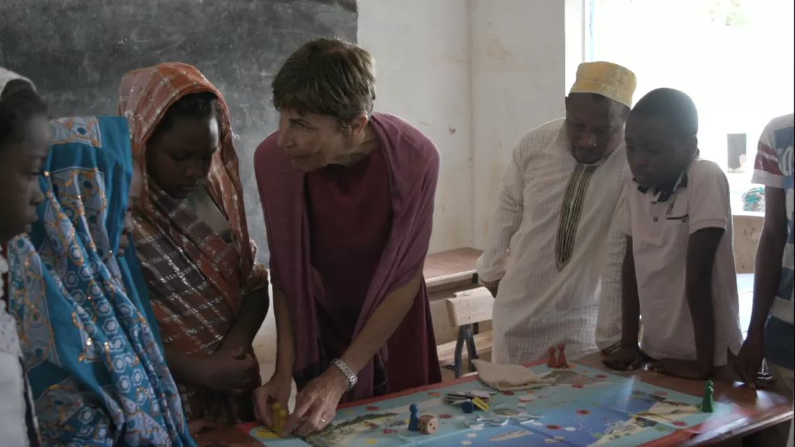 Pascale Chabanet, la compteuse de poissons © La Cerise sur le Gâteau Prod et Grand Angle productions