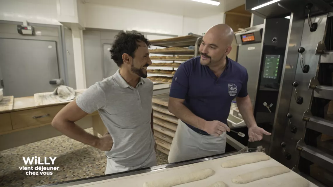 Willy vient déjeuner chez vous 