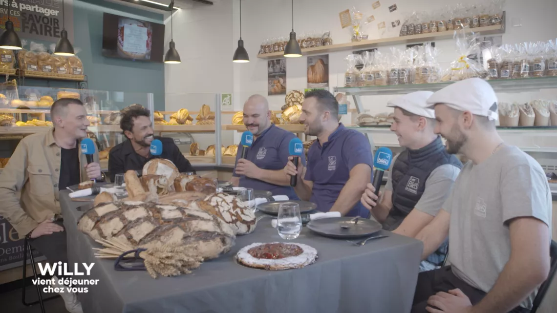 Willy vient déjeuner chez vous 