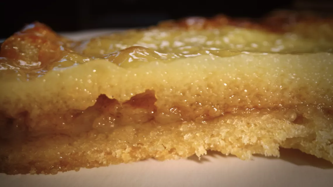 Succulent ! La tarte au sucre