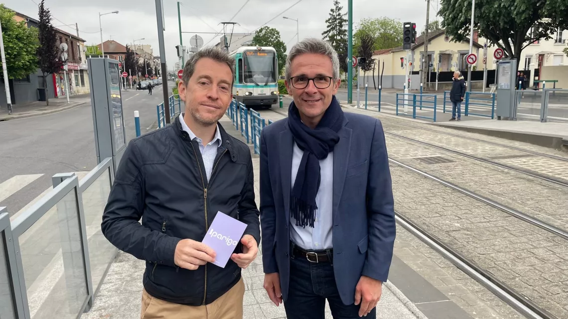 Bertrand Lambert et Stéphane Troussel 