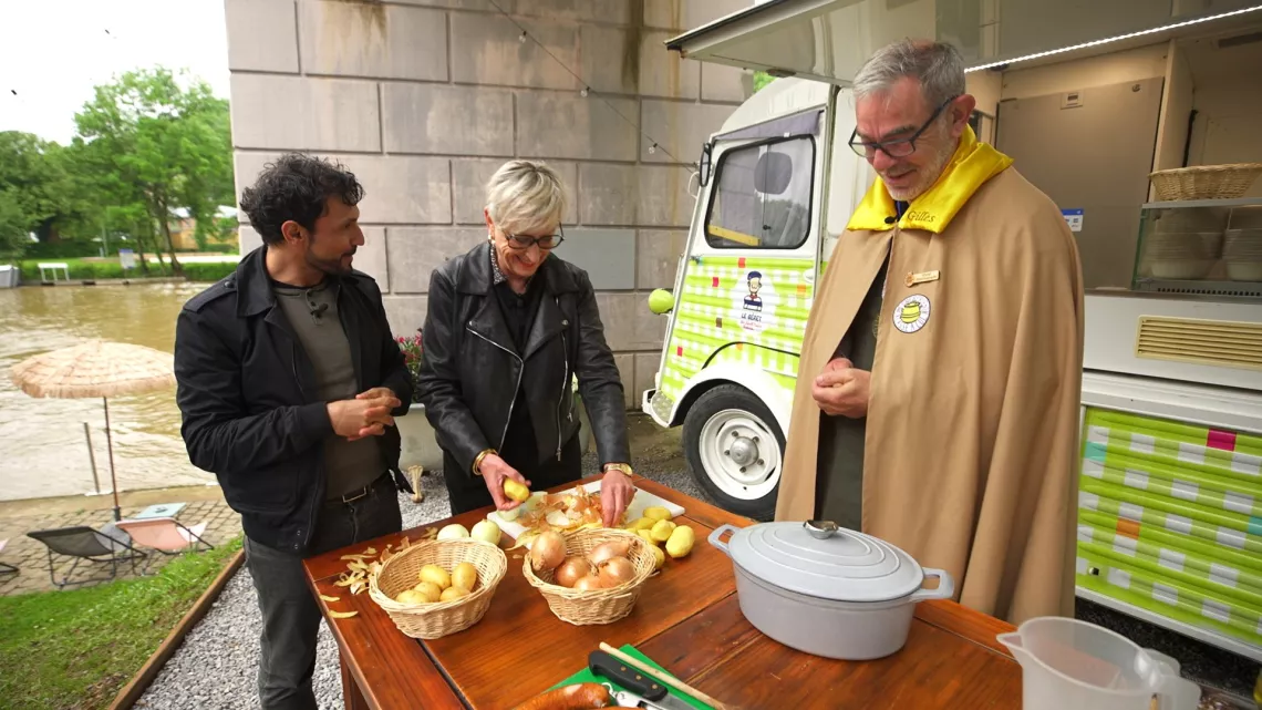 Willy vient déjeuner chez vous à Charleville-Mézières