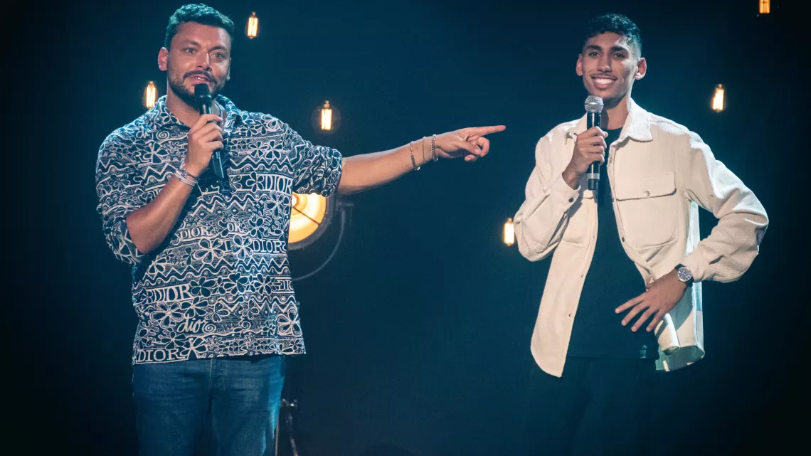 Ilyes Djadel & Kev Adams @The Clicka