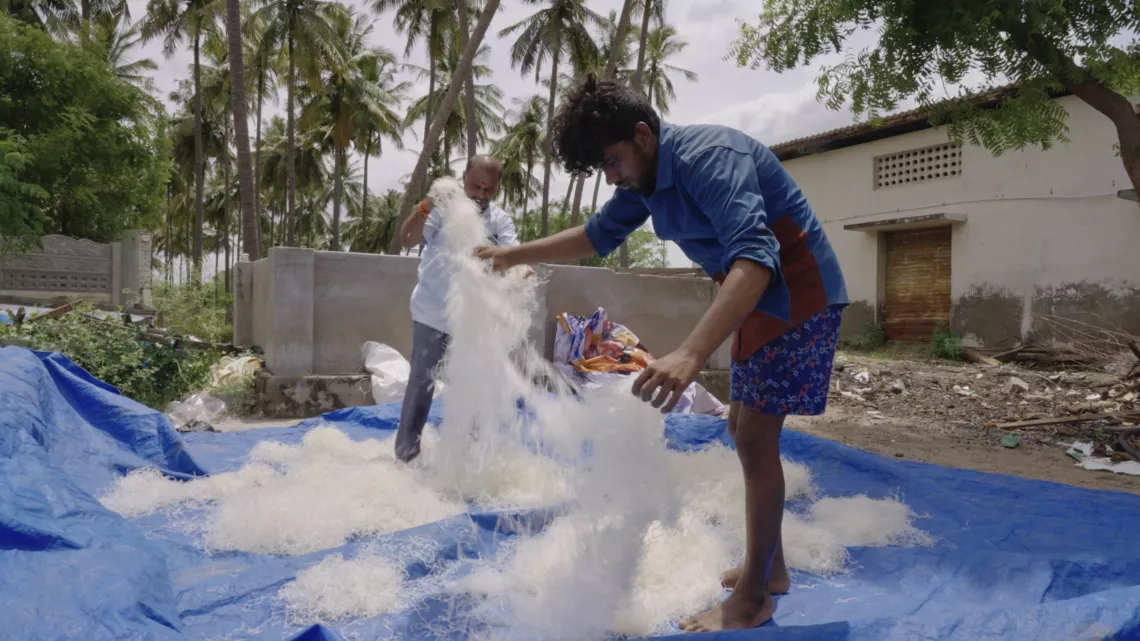 Archipels : Sea angels De Roberto Lugones @Reunionla1ere Plongez-vous dans l’univers des ramasseuses d’algues du Sud de L’Inde
