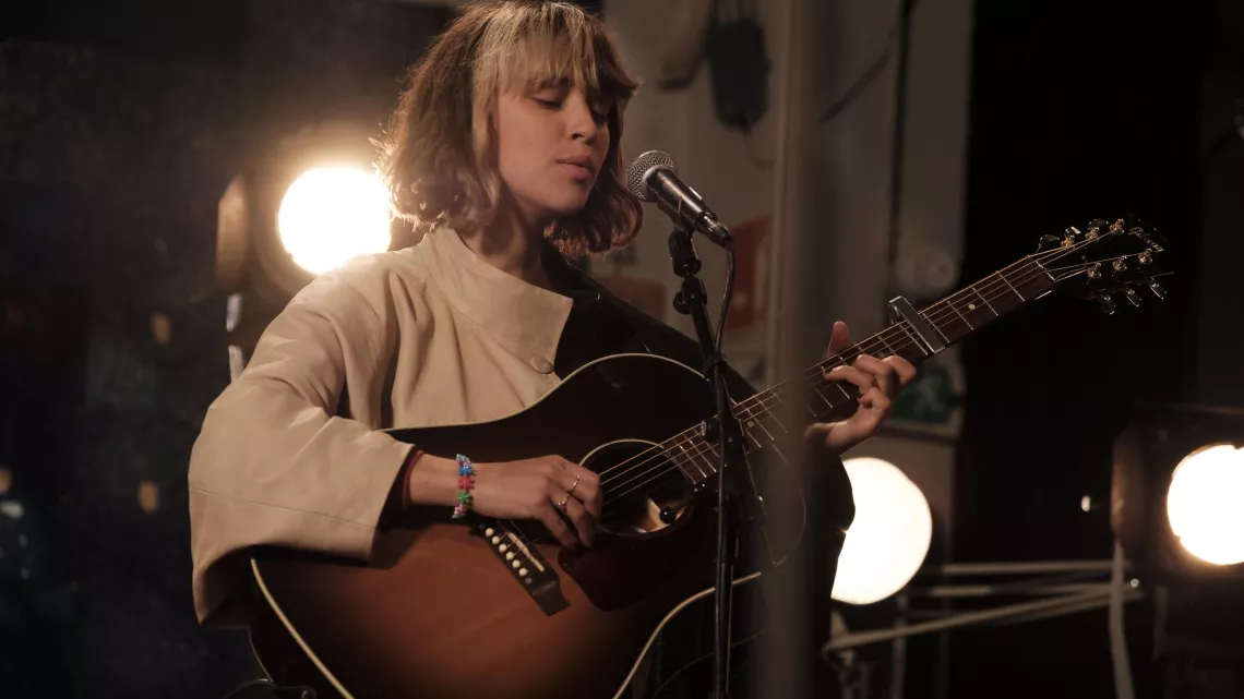 La chanteuse Pomme