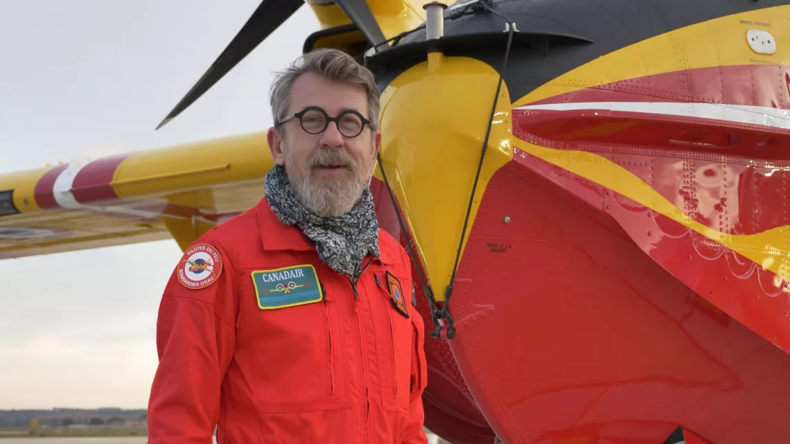 LE MONDE DE JAMY « SECHERESSE INCENDIES, LES SUPER-POUVOIRS DE NOS FORETS» ©Elephant Doc/France.tv Studio