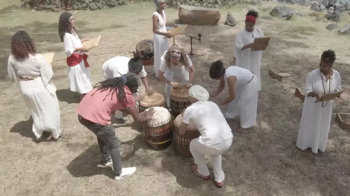 La danse des tambours