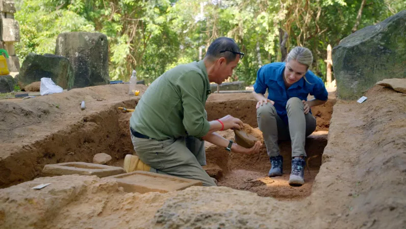 Angkor et les mystères de l'empire Khmer © Windfalls Film