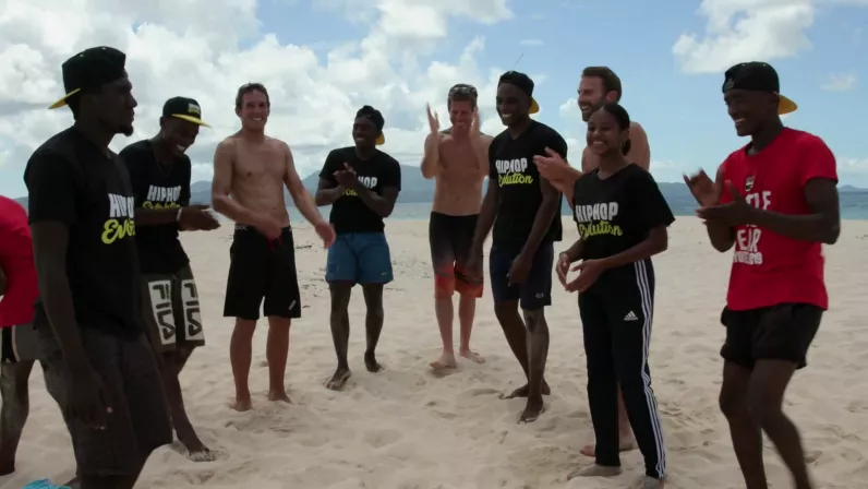 Les voltigeurs du lagon