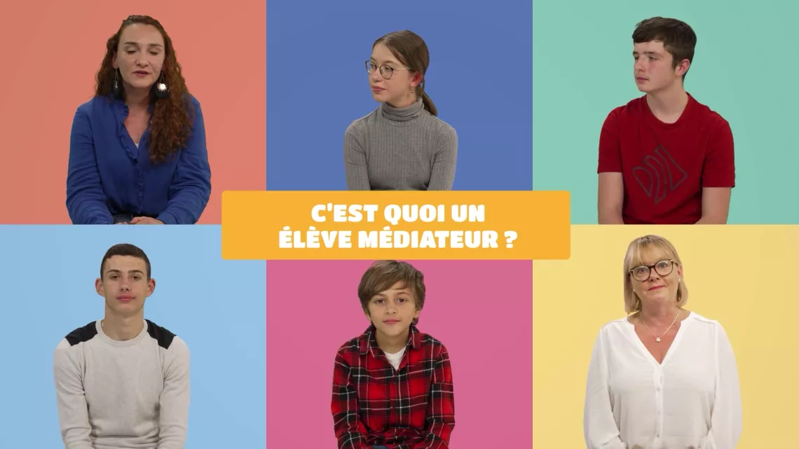 Capture d'écran de l'épisode 3 de "Le harcèlement, on en parle ?"