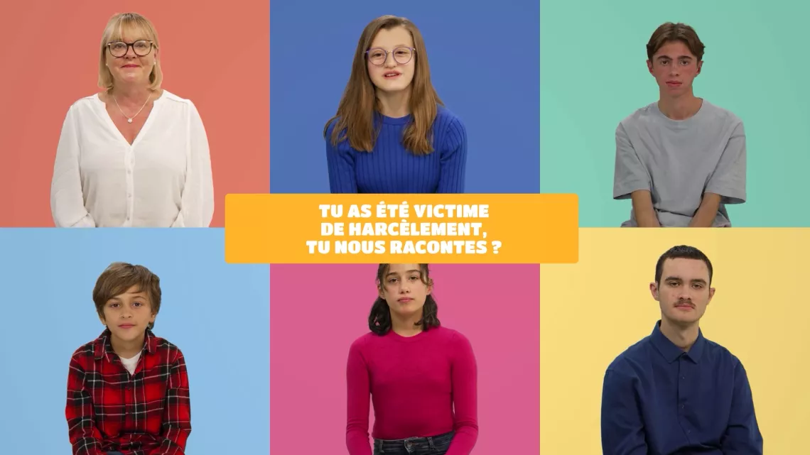 Capture d'écran de l'épisode 4 de "Le harcèlement, on en parle ?"